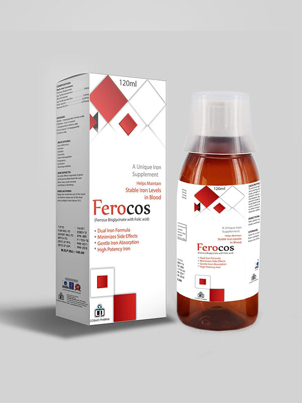 Ferocos Syrup - Cosmo Pharma Int. Pvt. Ltd.